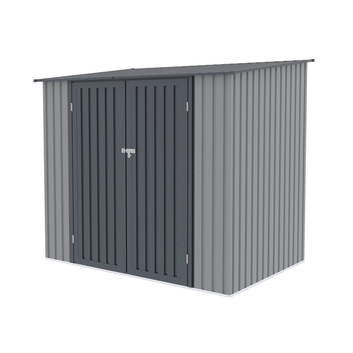 Domek narzędziowy, metalowy KENT 222x149cm Light Grey HARDMAISTER