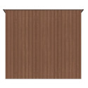 Domek narzędziowy od tyłu Kent 222x149 cm Walnut Hardmaister