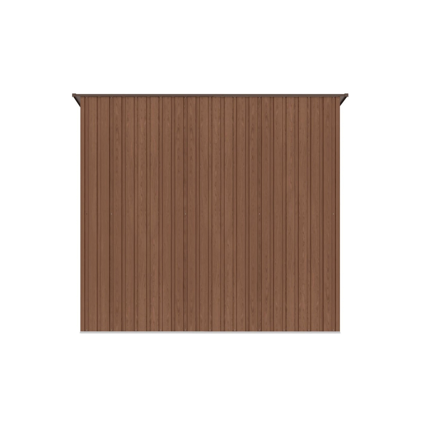 Domek narzędziowy od tyłu Kent 222x149 cm Walnut Hardmaister