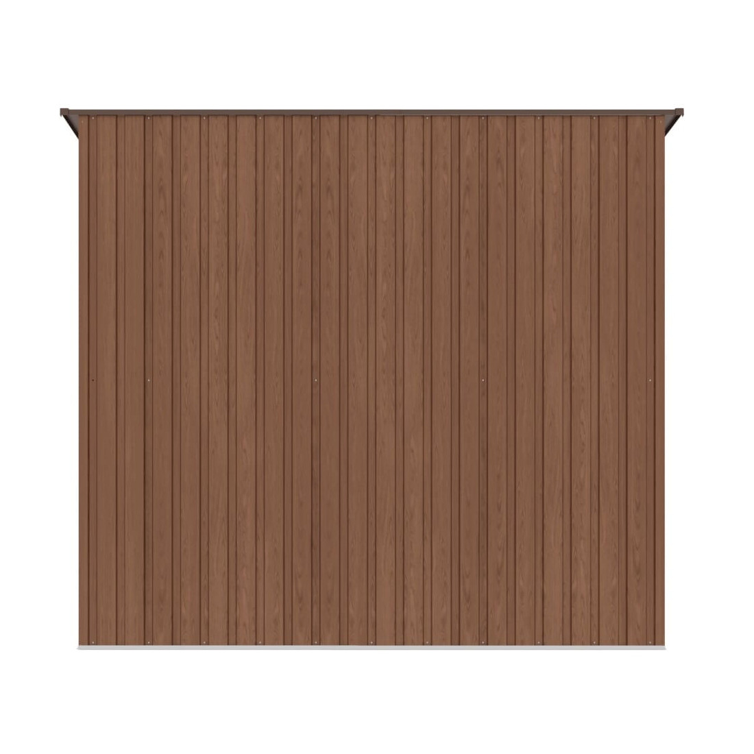 Domek narzędziowy od tyłu Kent 222x149 cm Walnut Hardmaister