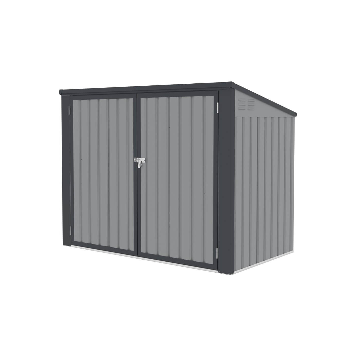 Konstrukcja do przechowywania i segregacji różnego rodzaju koszy na odpady