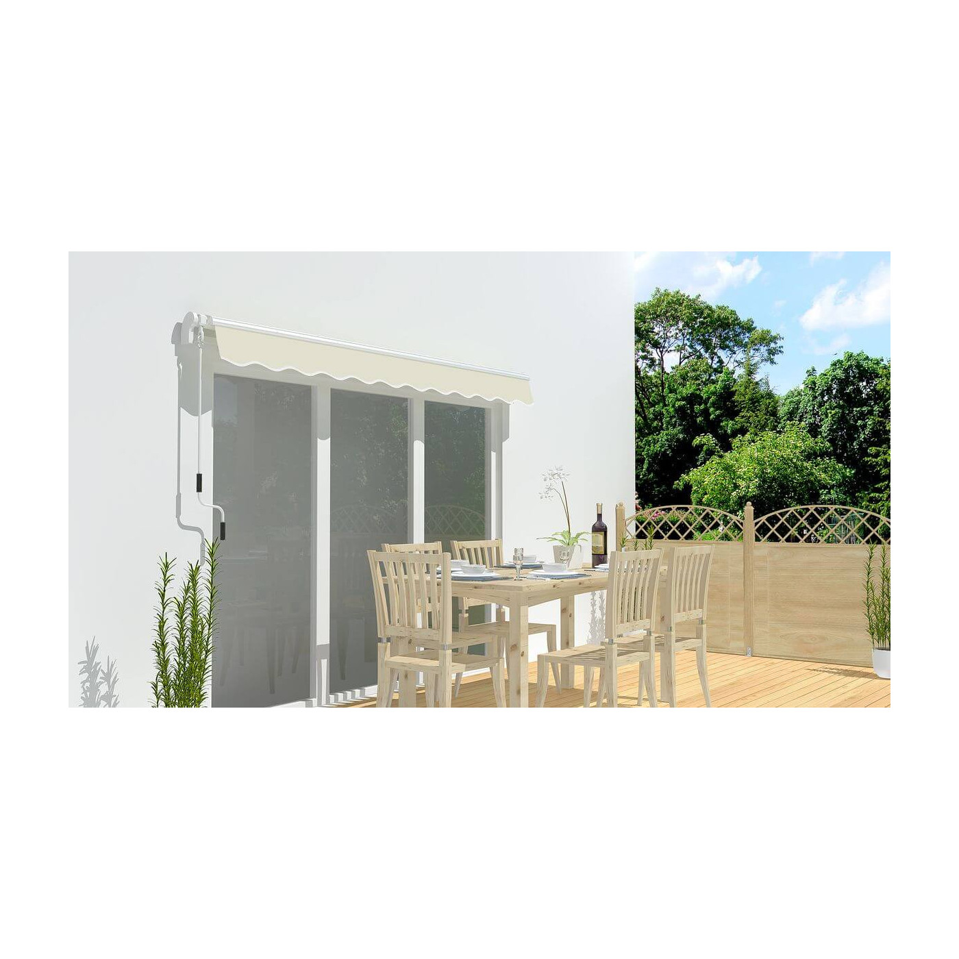 Markiza Tarasowa Classic Beige 500x300