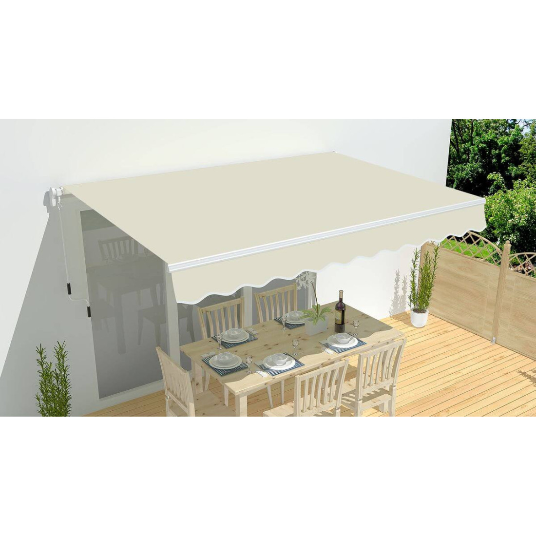 Markiza Tarasowa Classic Beige 500x300