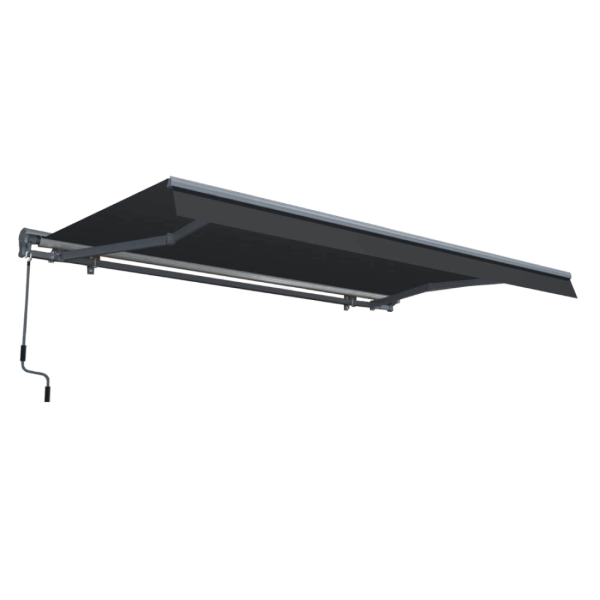 PREMIUM 400x300 TERRACE AWNING GREY