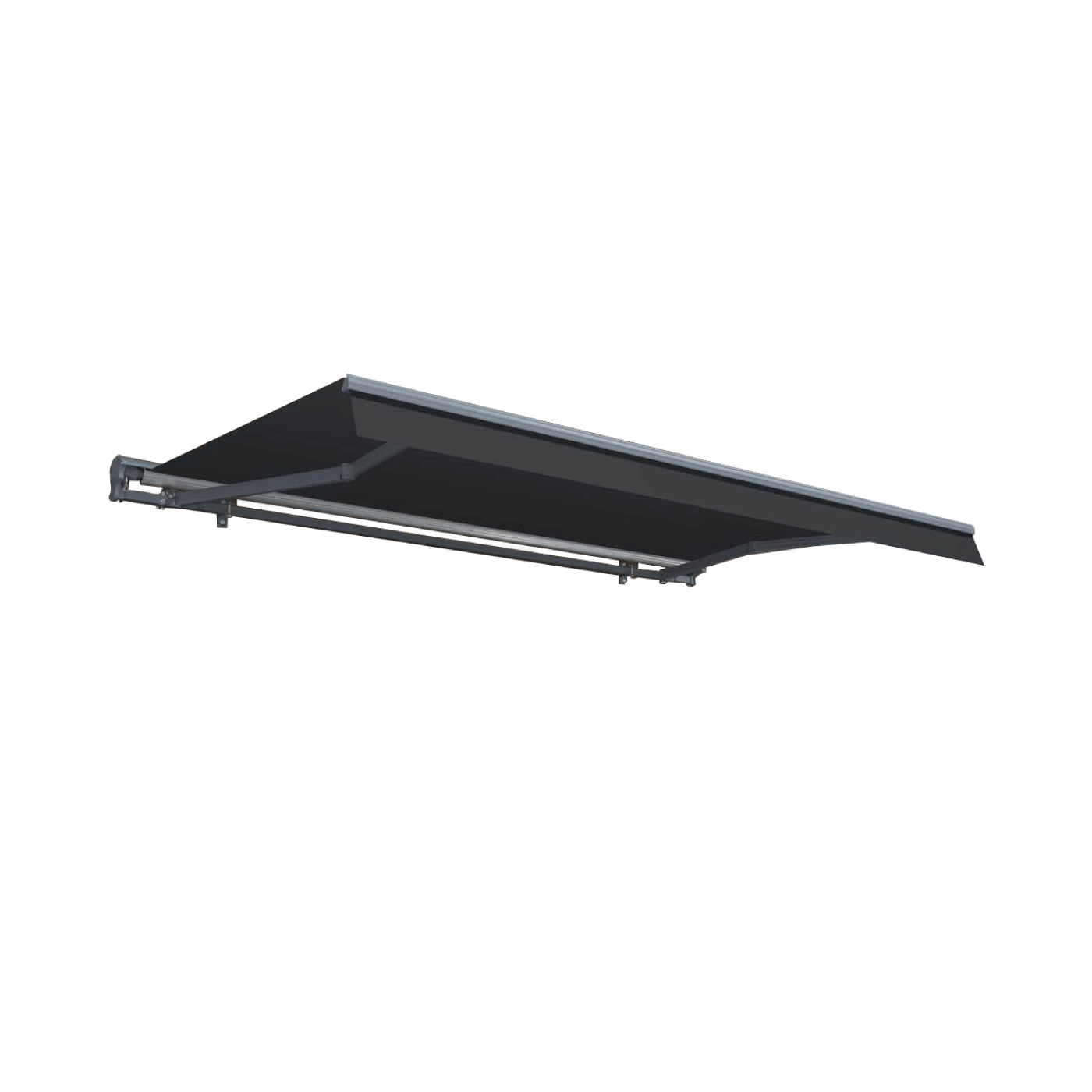 PREMIUM AUTOMATIC 450x300 TERRACE AWNING GREY