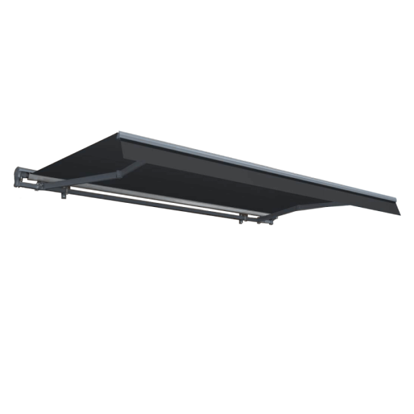 PREMIUM AUTOMATIC 450x300 TERRACE AWNING GREY