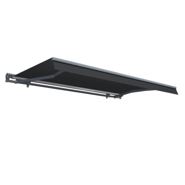 PREMIUM AUTOMATIC 500x300 TERRACE AWNING GREY