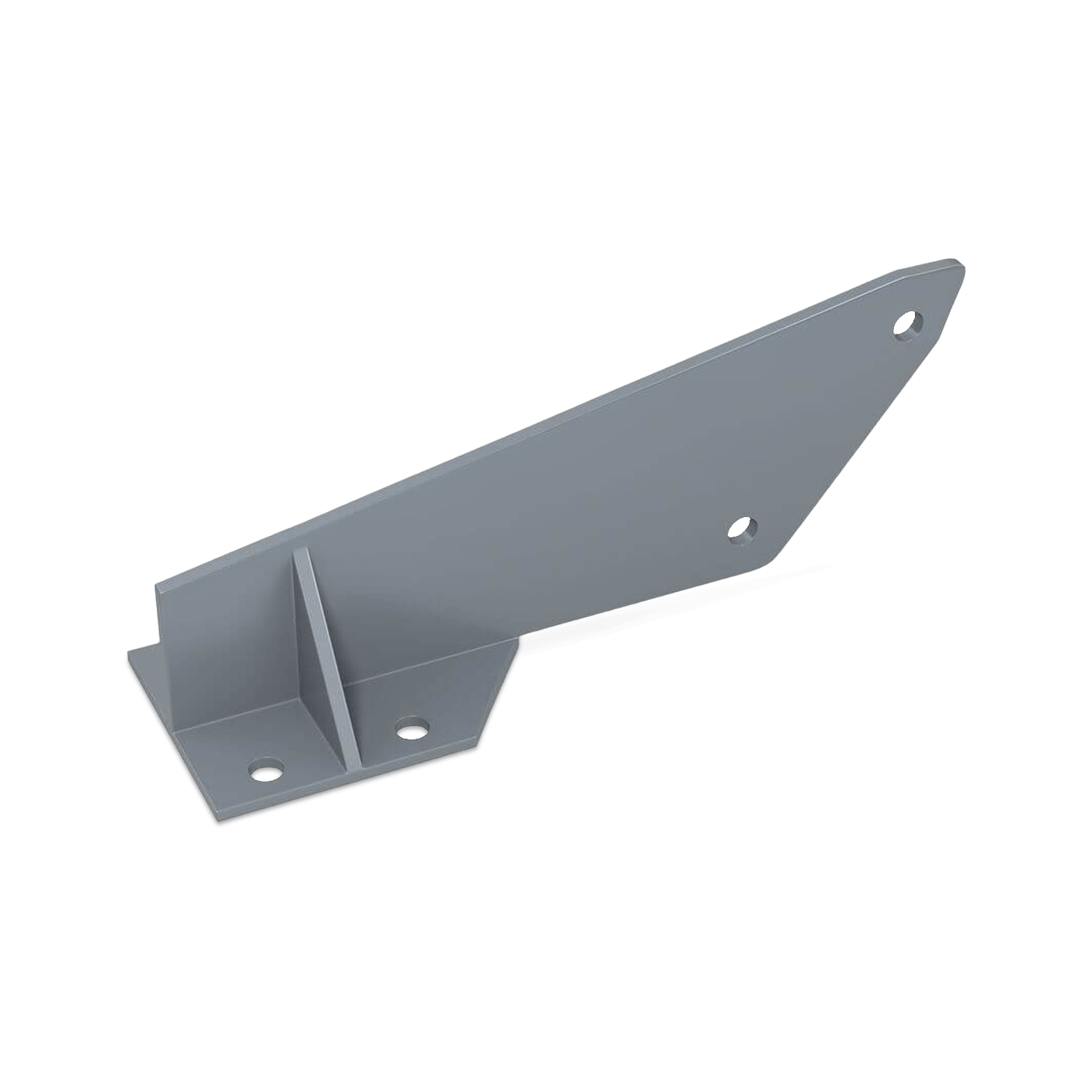 uchwyt do krokwi drewnianej w kolorze jasno szarym