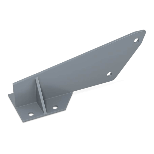 uchwyt do krokwi drewnianej w kolorze jasno szarym