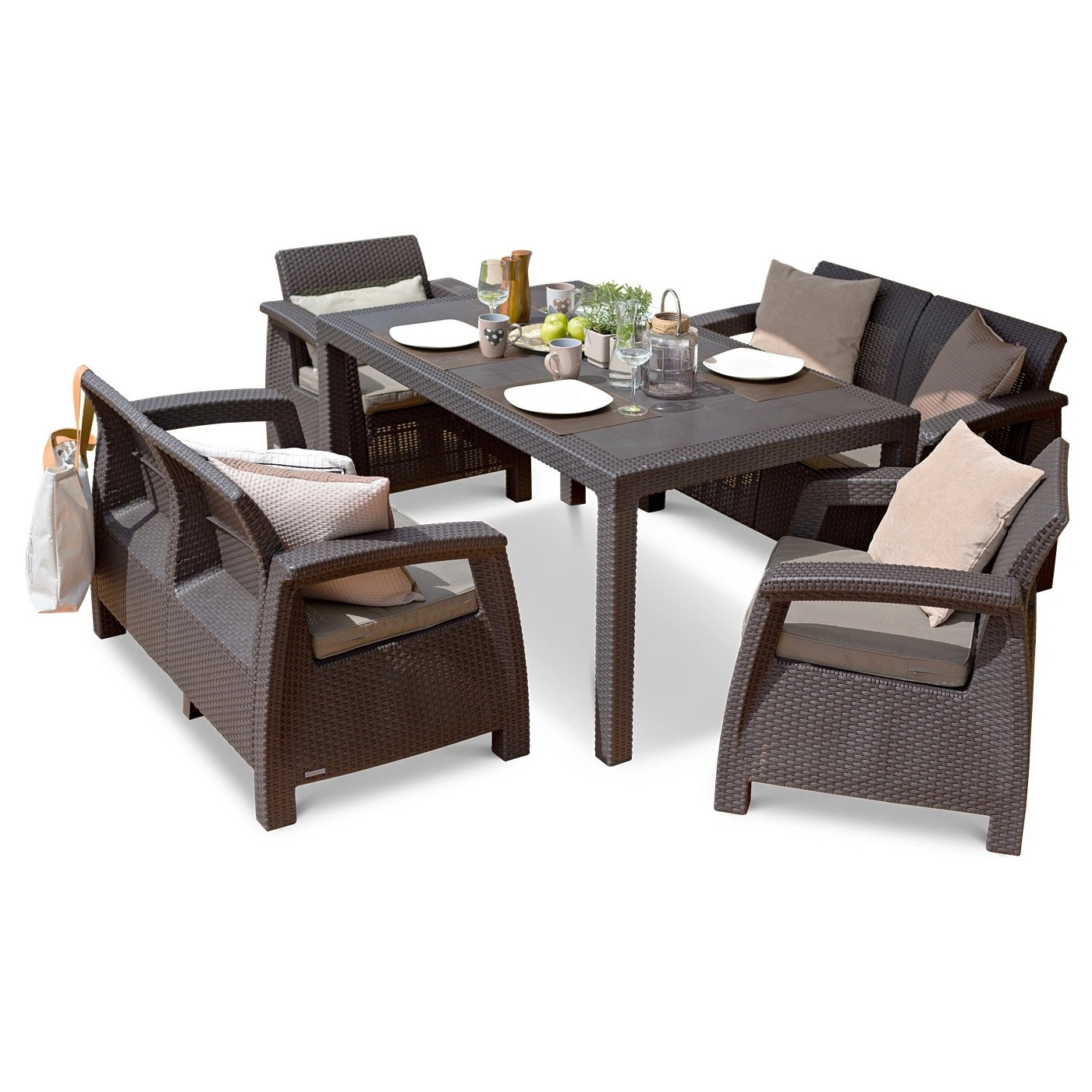 MELODY 160 BROWN TABLE