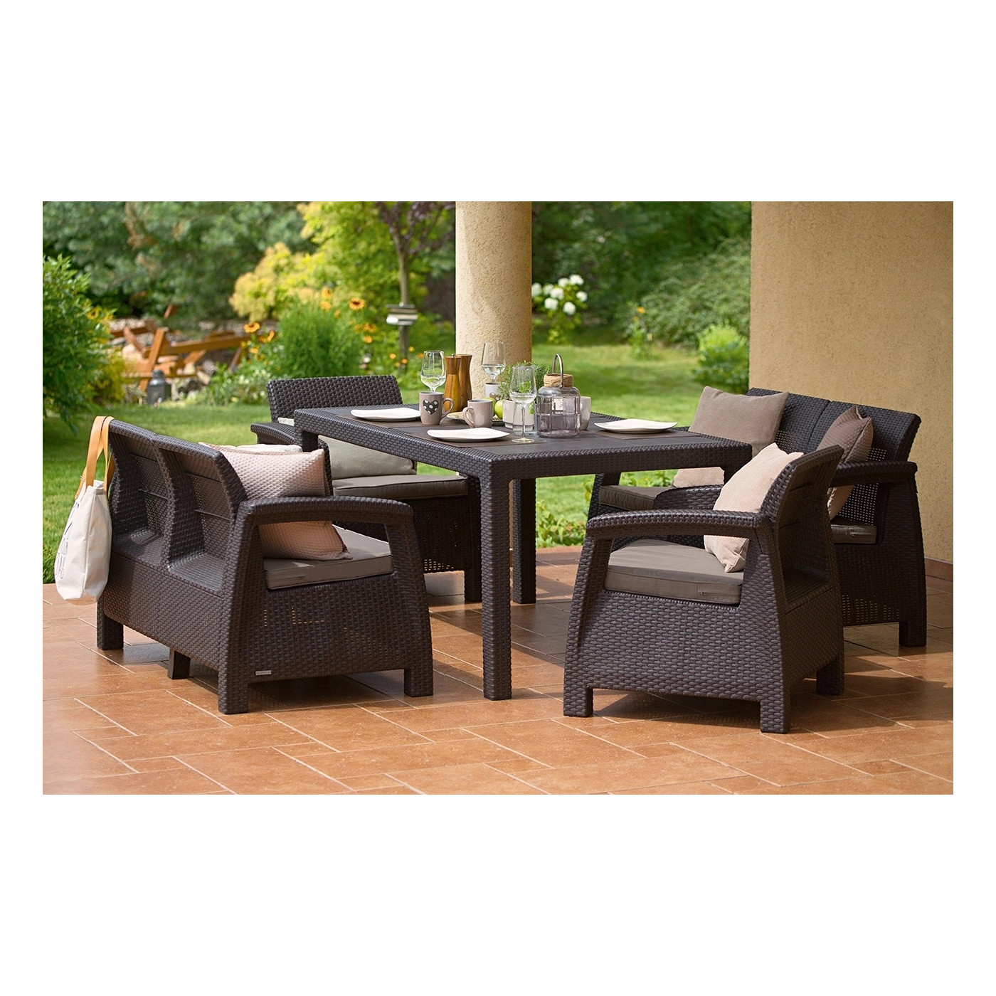 MELODY 160 BROWN TABLE