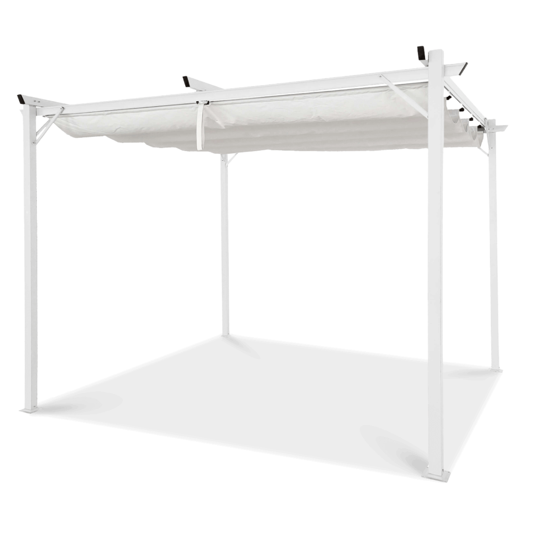 Pergola na taras Sprint 3x3 biała Hardmaister