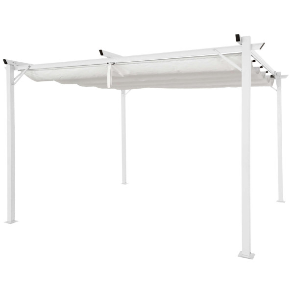 Pergola na taras SPRINT 3x4m biała Hardmaister