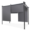 SPRINT PLUS 3x3 TERRACE PERGOLA ANTHRACITE/GREY