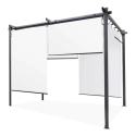 SPRINT PLUS 3x3 TERRACE PERGOLA ANTHRACITE/WHITE