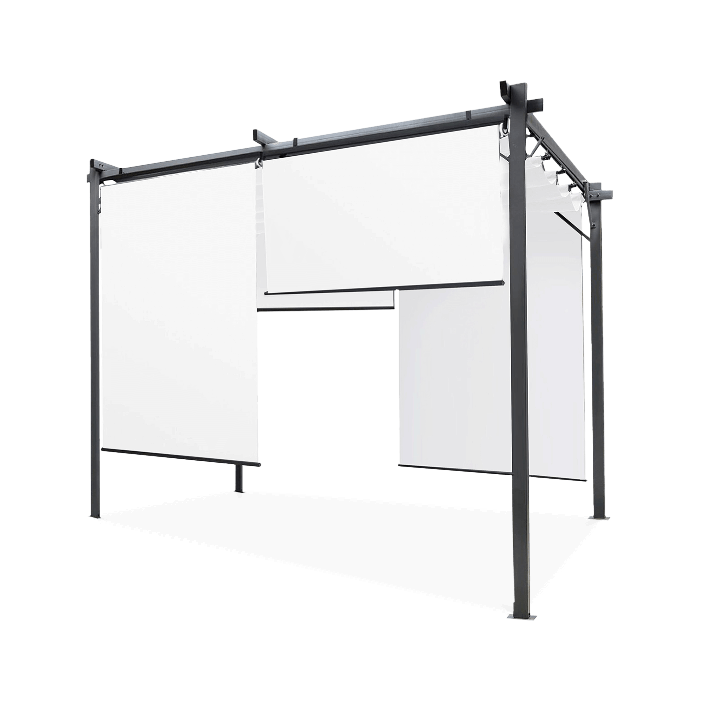 SPRINT PLUS 3x3 TERRACE PERGOLA ANTHRACITE/WHITE