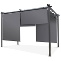 SPRINT PLUS 3x4 TERRACE PERGOLA ANTHRACITE/GREY