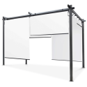 SPRINT PLUS 3x4 TERRACE PERGOLA ANTHRACITE/WHITE