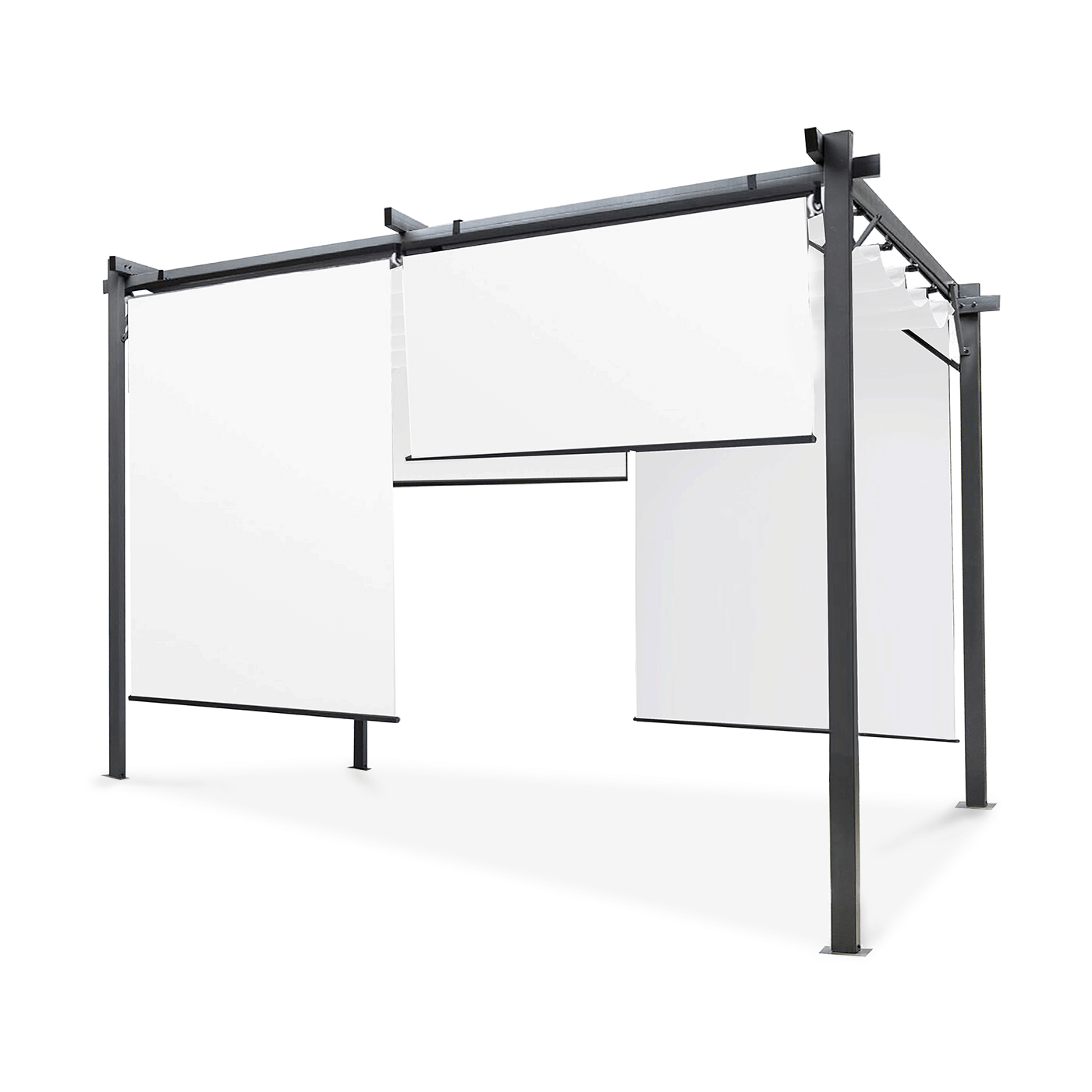 SPRINT PLUS 3x4 TERRACE PERGOLA ANTHRACITE/WHITE