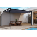 Aranżacja pergoli Sprint Wall 4x2,7m od Hardmaister