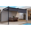 Aranżacja pergoli SPRINT WALL PLUS 4x2,7m Hardmaister