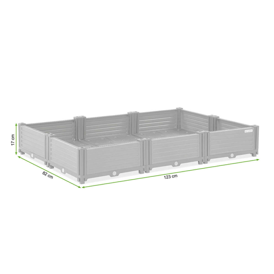 Wymiary Skrzynia do upraw roślin GROW CUBE XL