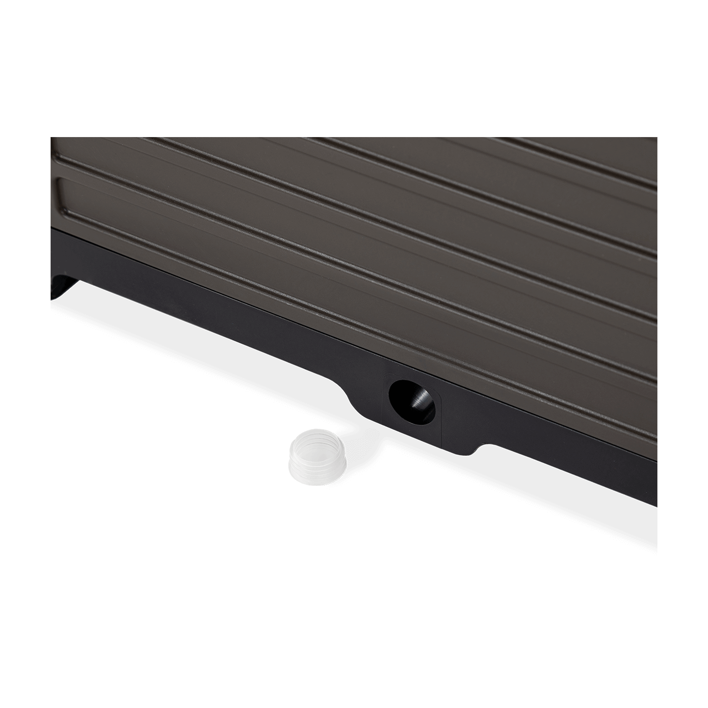 Zbliżenie na odpływ wody