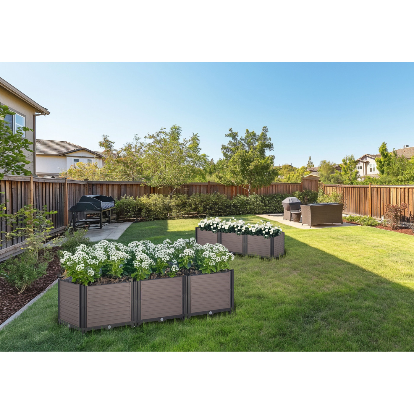 Aranżacja Moduł dodatkowy do skrzyni uprawowej GROW BOX KIT 41x41x31cm - CULTIVO