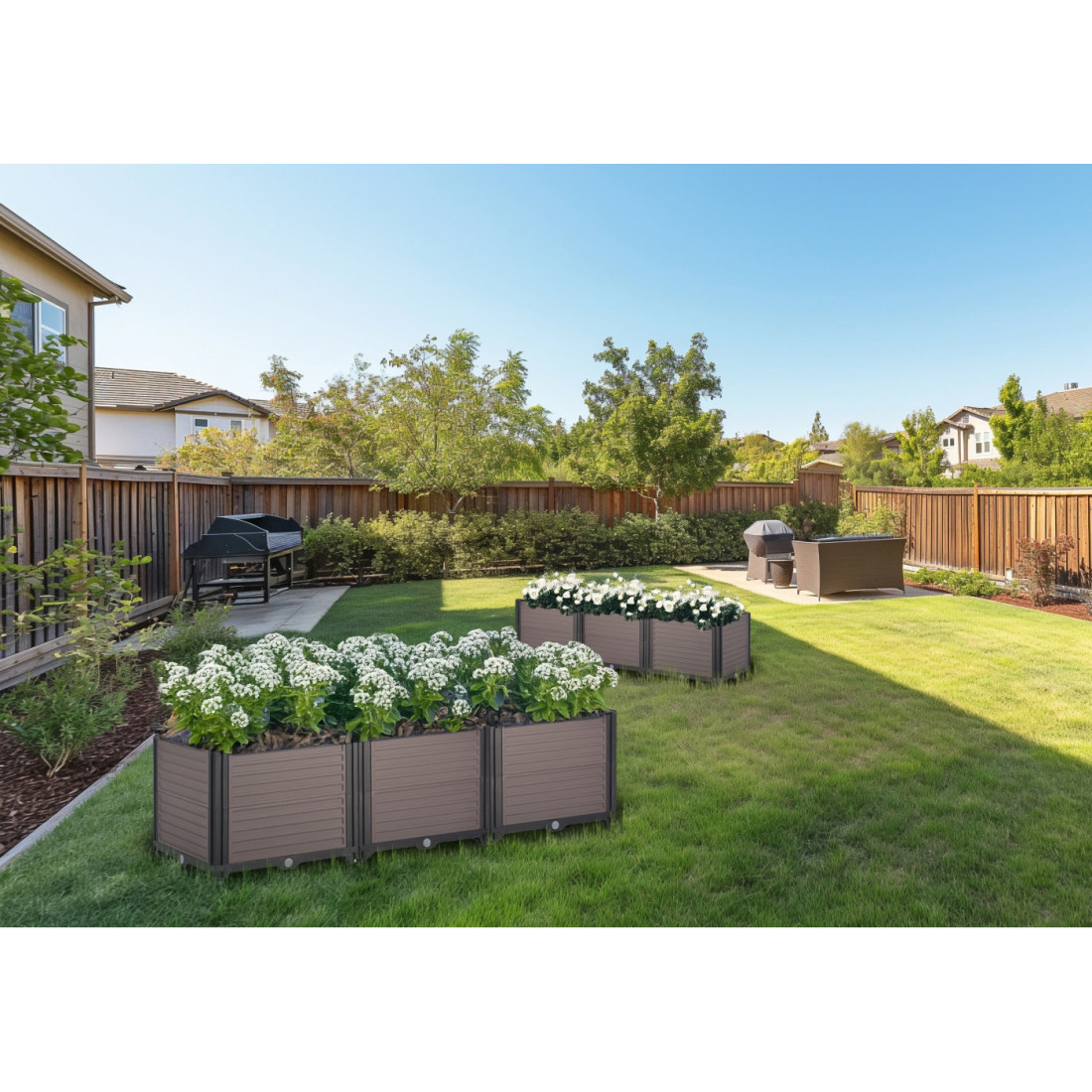 Aranżacja Moduł dodatkowy do skrzyni uprawowej GROW BOX KIT 41x41x31cm - CULTIVO