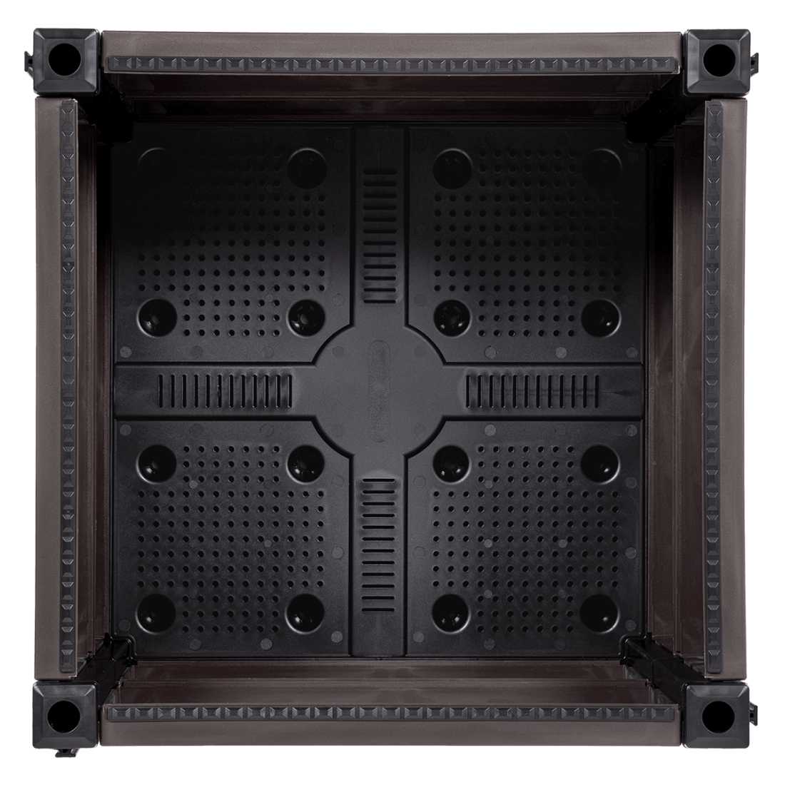 Zbliżenie na element skrzyni GROW CUBE S