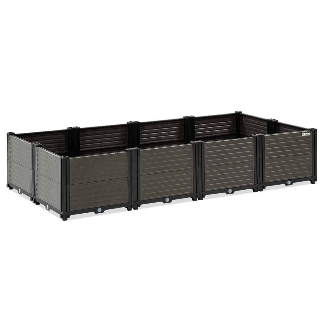 Skrzynia uprawowa TERRA CUBE L 164x82x31cm - CULTIVO - widok z boku