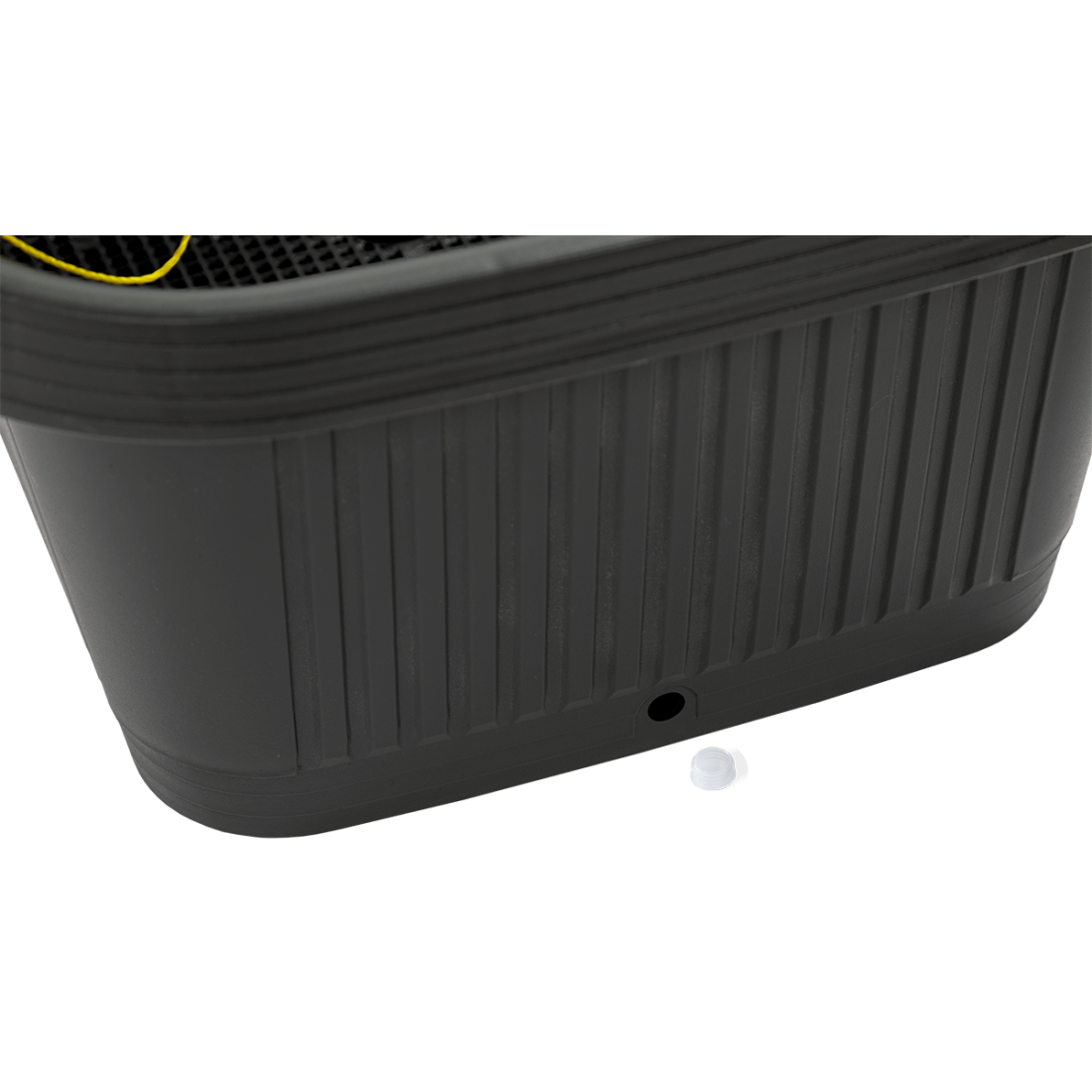 Zbliżenie na detal doniczki do uprawy ogórków CUCU GROW BOX CULTIVO