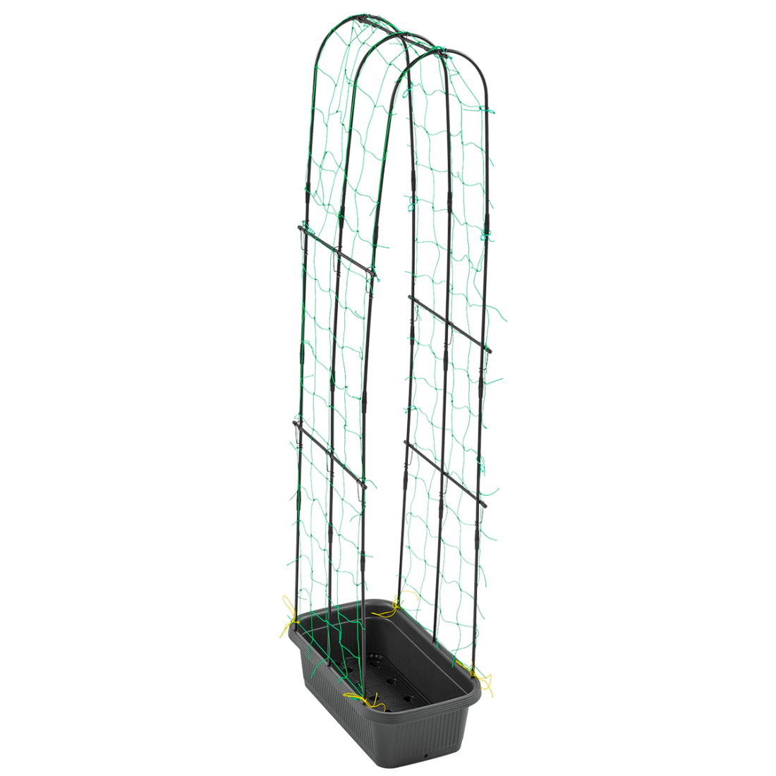 Bok doniczki i stojaka do uprawy ogórków CUCU GROW BOX 60x30x178cm CULTIVO