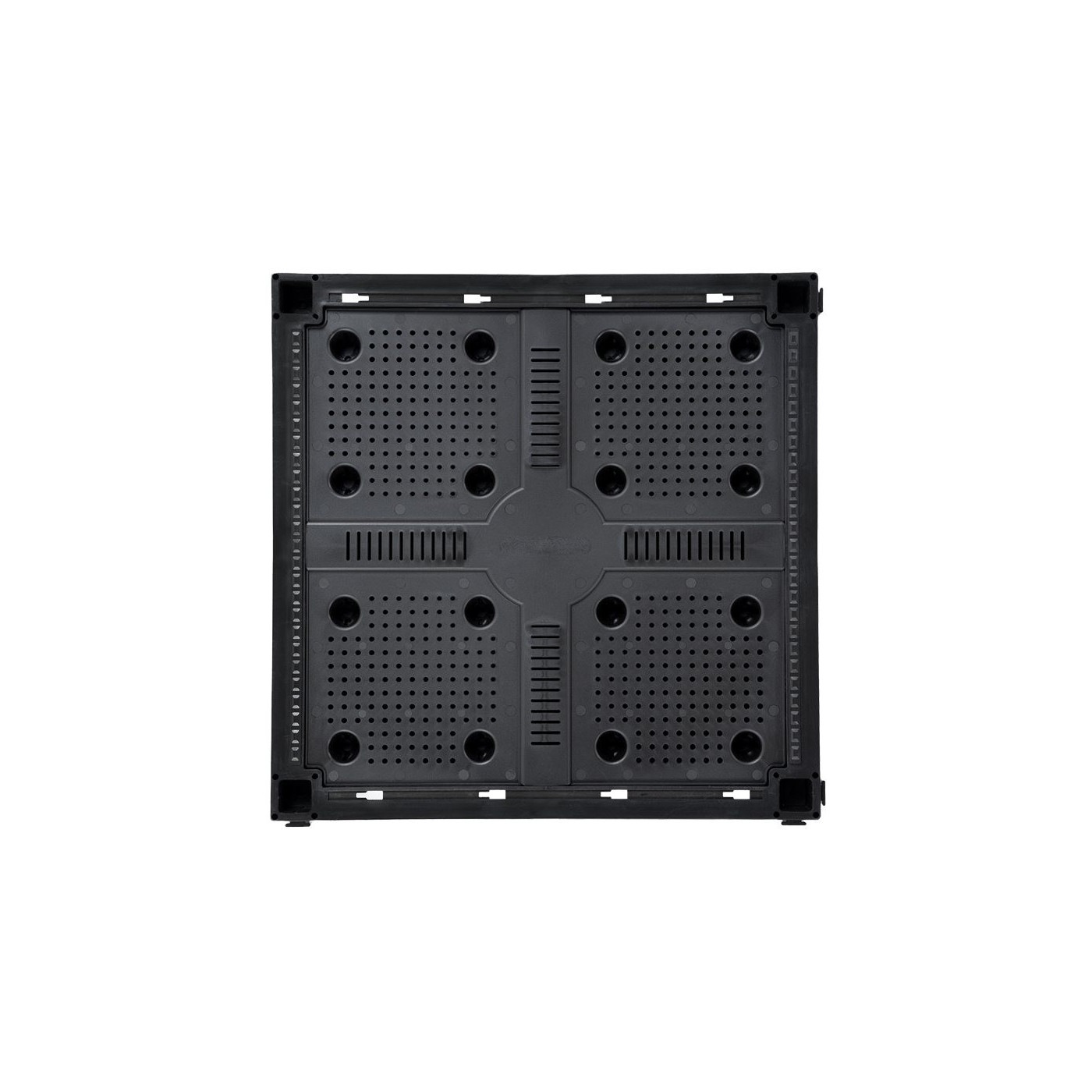 widok z przodu na podstawę skrzyni uprawowej 