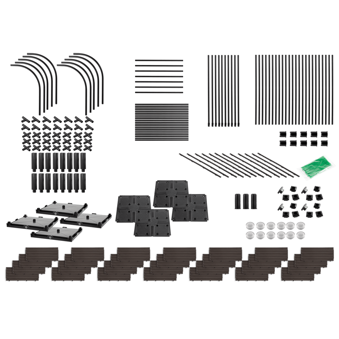 Elementy tworzące zestaw GROW ROUND SET L od Cultivo