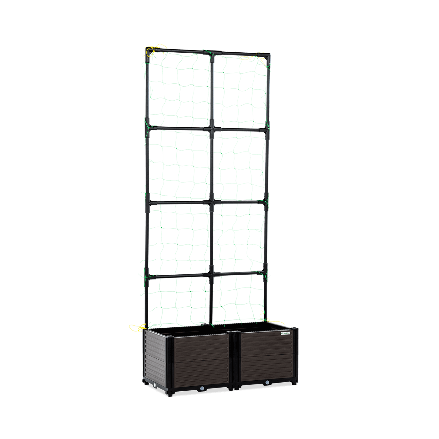 Skrzynia uprawowa + stojak płaski GROW FLAT SET 84x42x180cm - CULTIVO