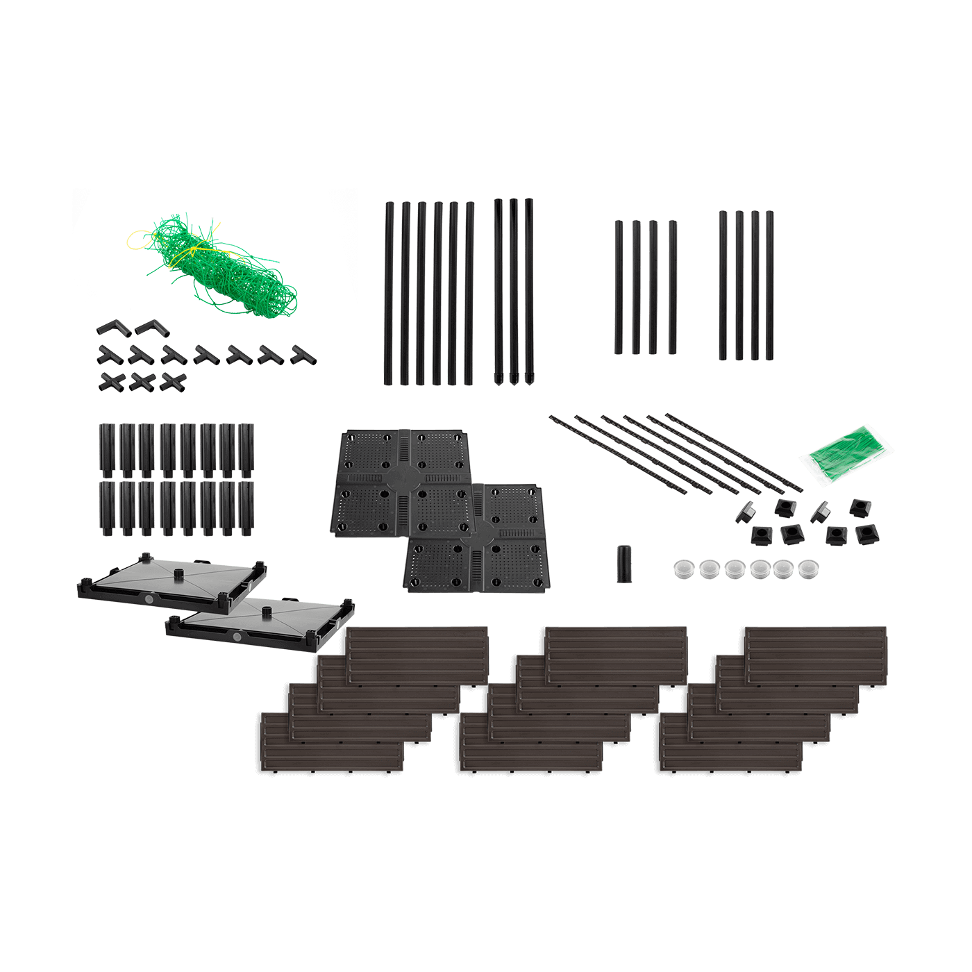 Elementy tworzące zestaw GROW FLAT SET od Cultivo
