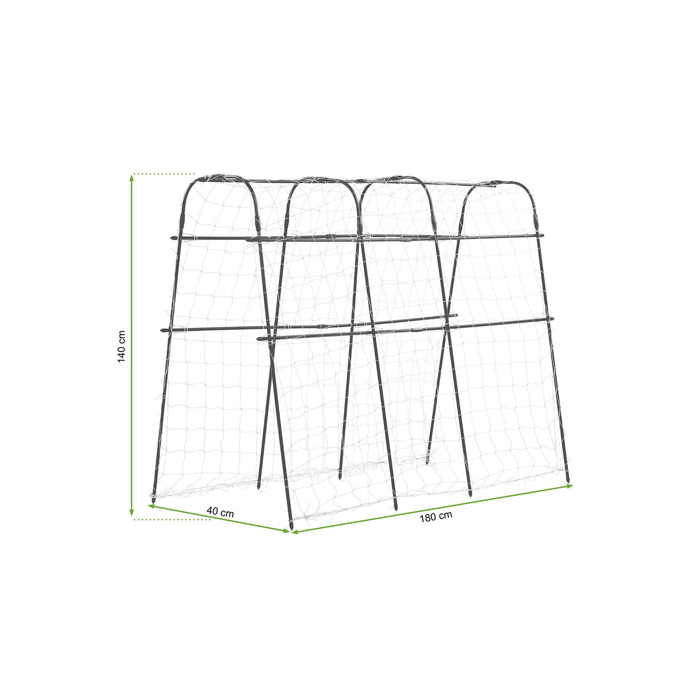 rysunek z wymiarami stojaka uprawowego multi stand