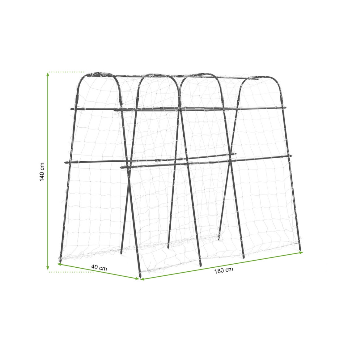 rysunek z wymiarami stojaka uprawowego multi stand