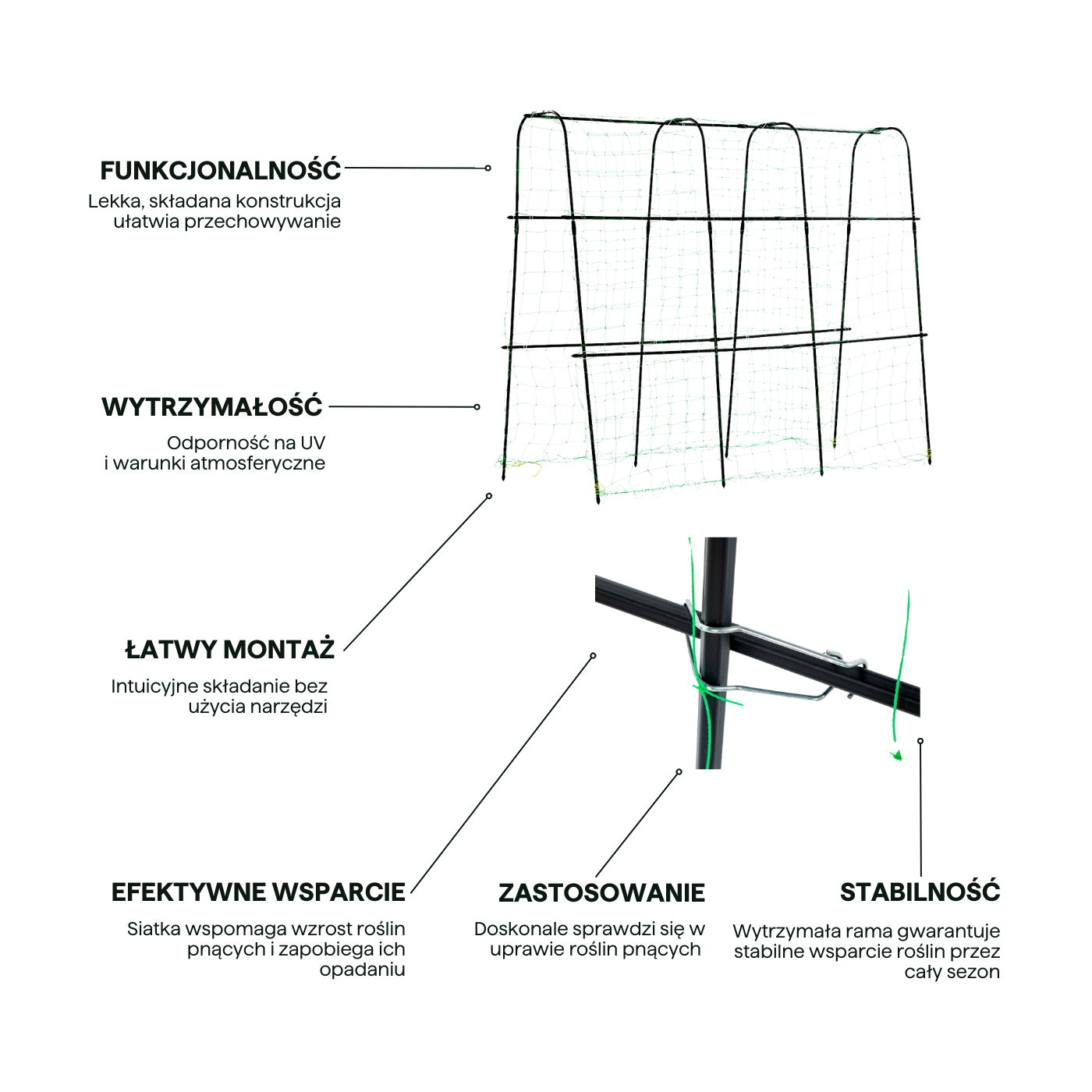 aranżacja stojaka uprawowego cultivo multi stand rozmiar L