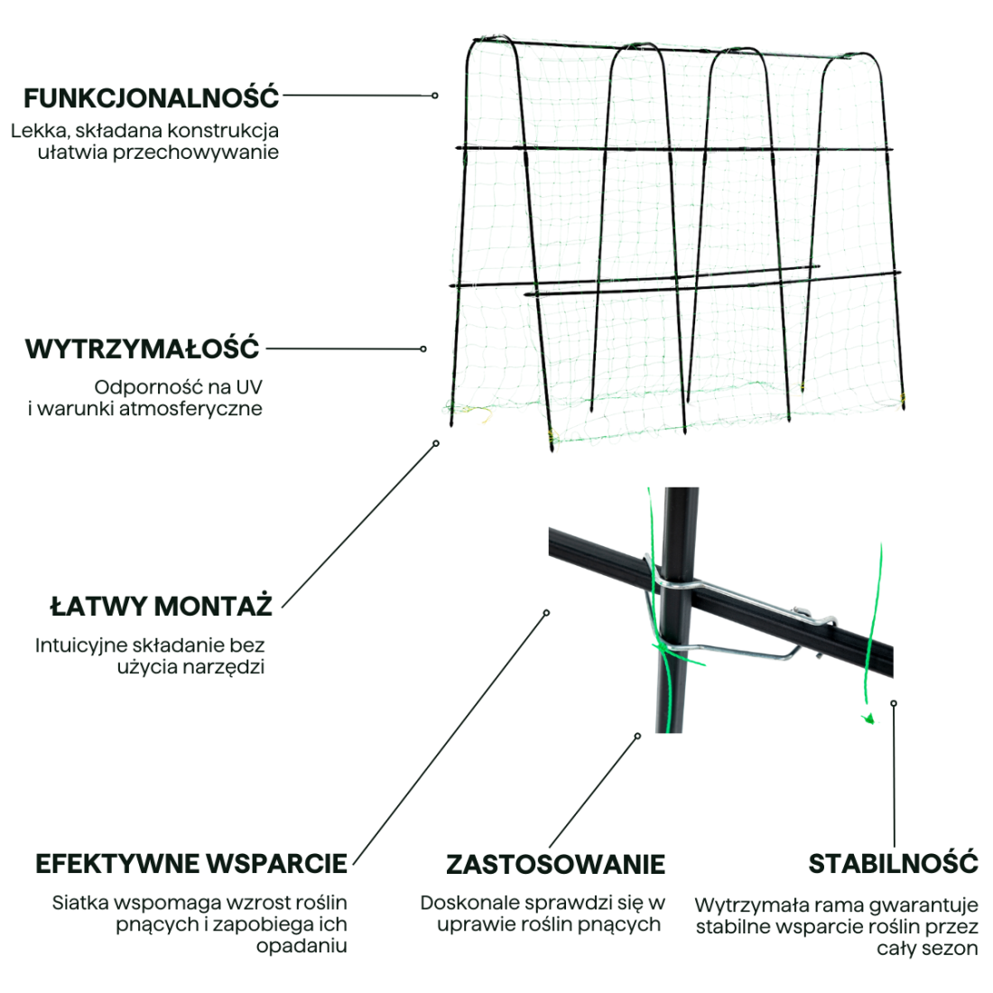 aranżacja stojaka uprawowego cultivo multi stand rozmiar L
