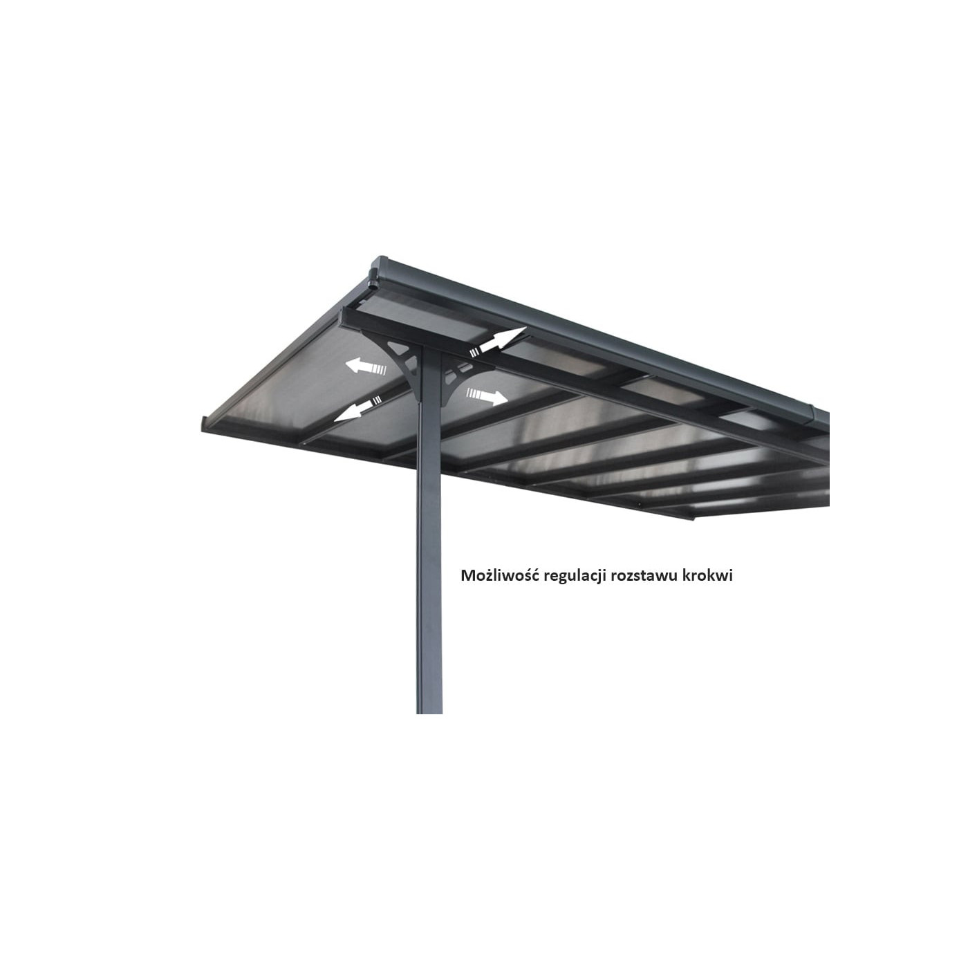 ATLANTA 18.3x10 TERRACE CANOPY COLD GREY