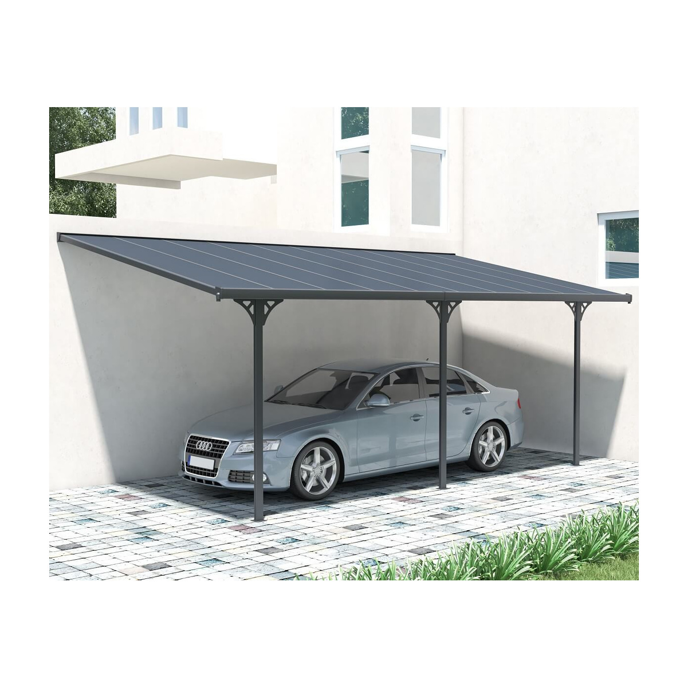 ATLANTA 20.3x10 TERRACE CANOPY COLD GREY