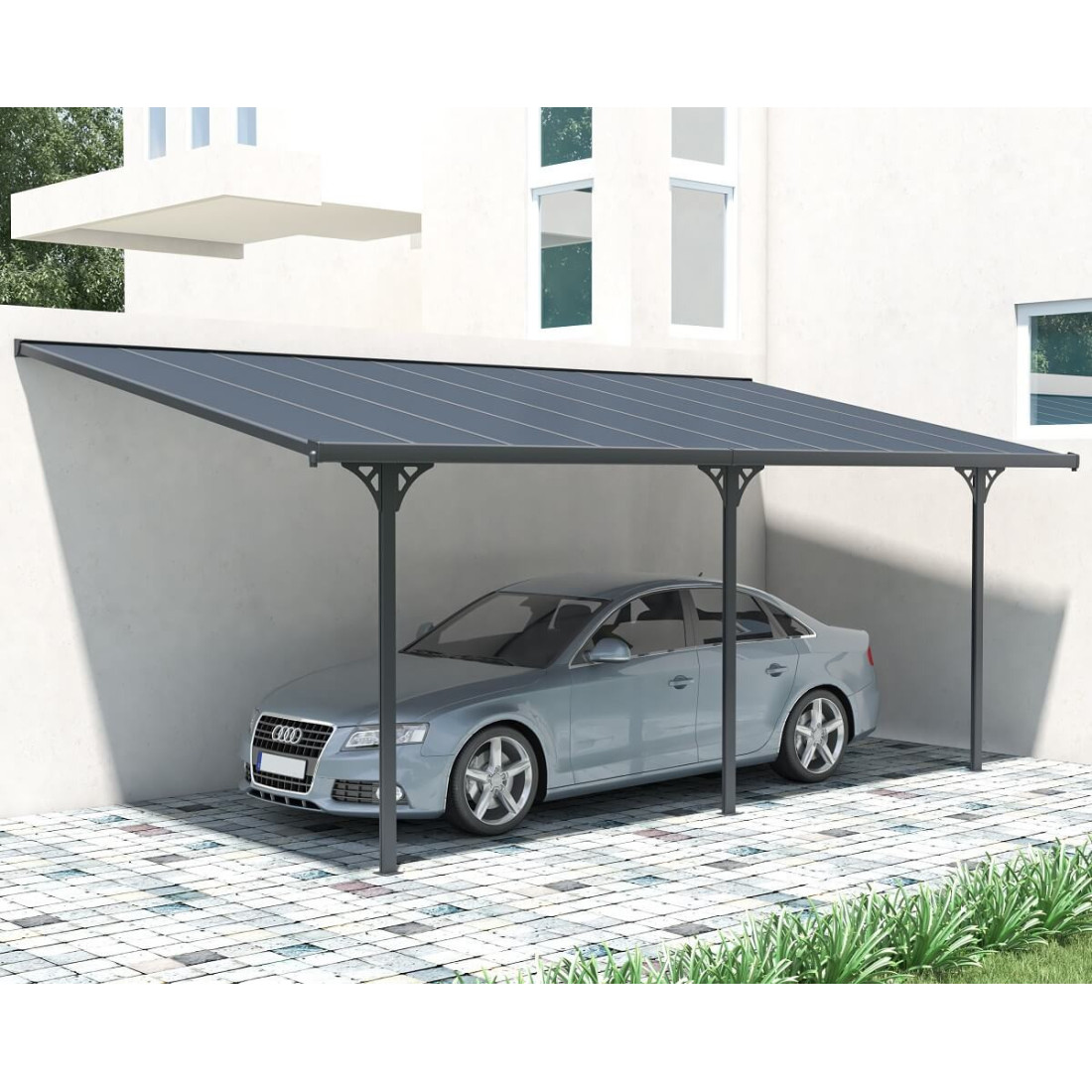 ATLANTA 20.3x10 TERRACE CANOPY COLD GREY