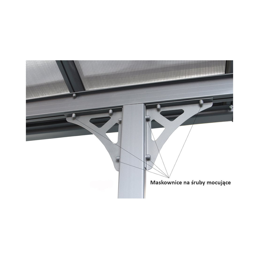 ATLANTA 20.3x10 TERRACE CANOPY COLD GREY