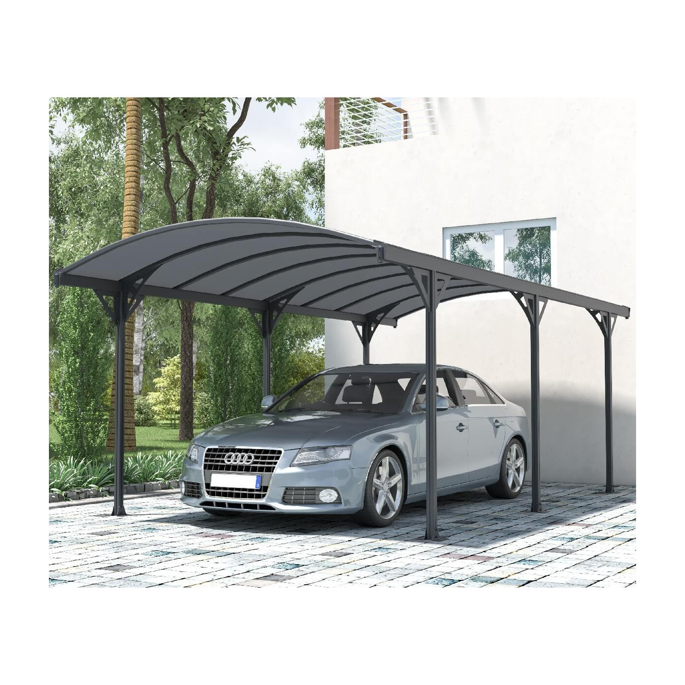 NEVADA 19.0x10 WIATA GARAŻOWA COLD GREY