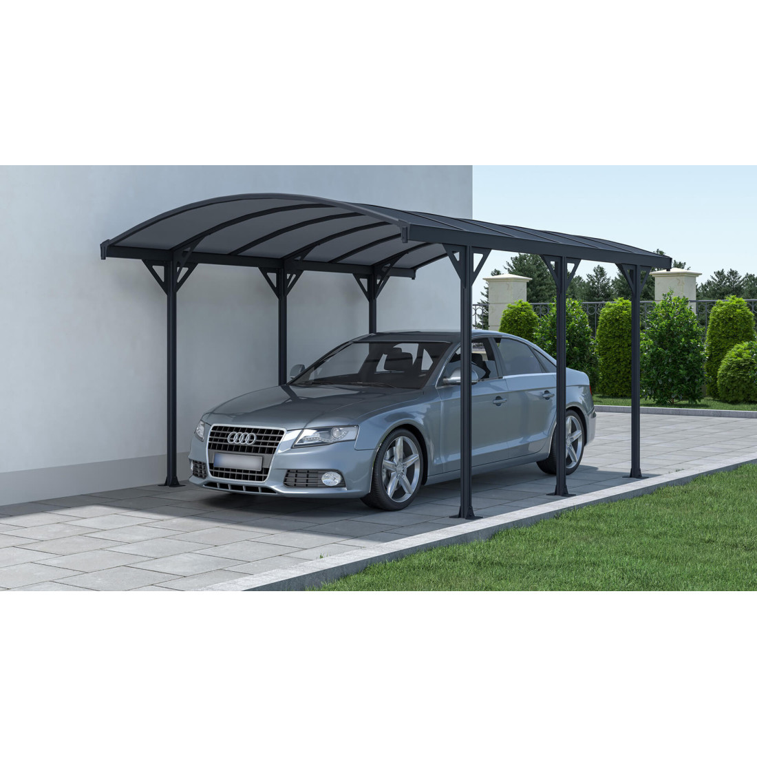 NEVADA 19.0x10 CARPORT COLD GREY