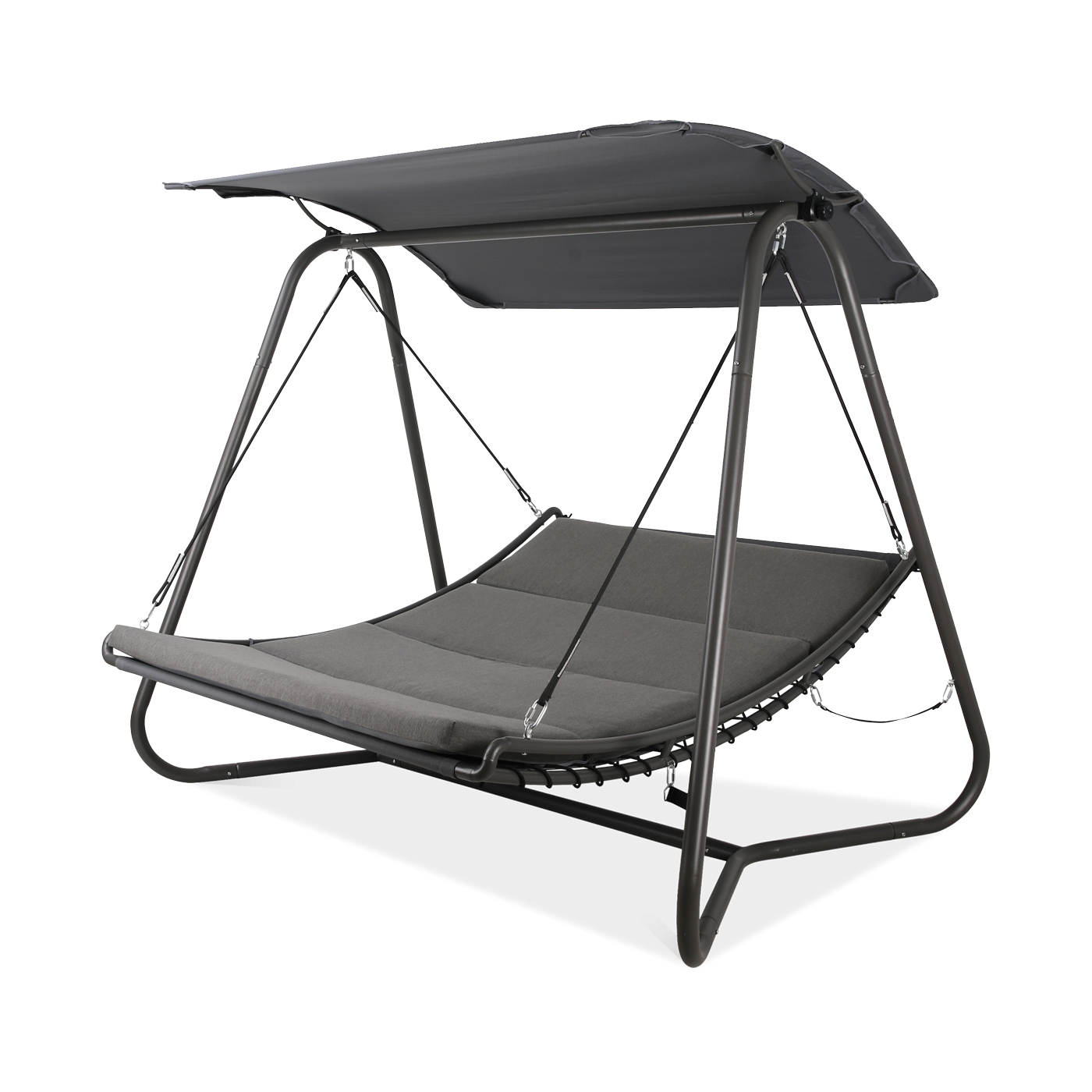 Huśtawka ogrodowa Bari Dark Grey