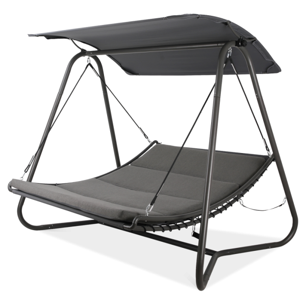 Huśtawka ogrodowa Bari Dark Grey