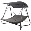 Huśtawka do ogrodu Bari Dark Grey